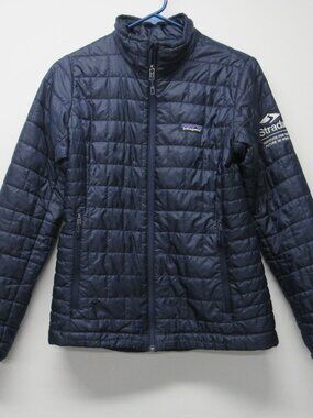 PATAGONIA Nano Puff Jacket Womens sz S Strada Institute # 84217 *READ